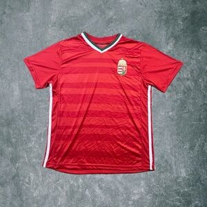 FIFA Hungary Red Soccer Jersey Size Adult Medium